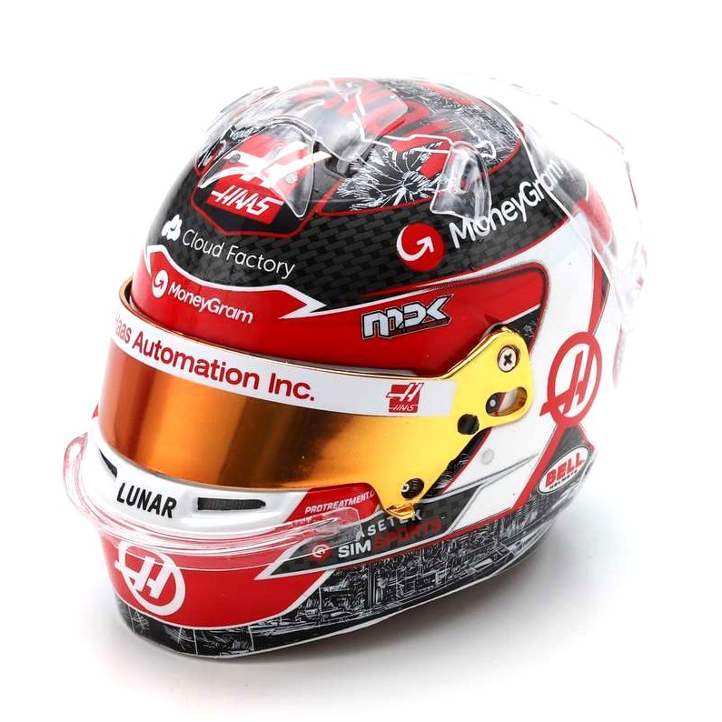 CASQUE Kevin Magnussen - Haas MoneyGram  F1 Team -  GP MONACO 2023