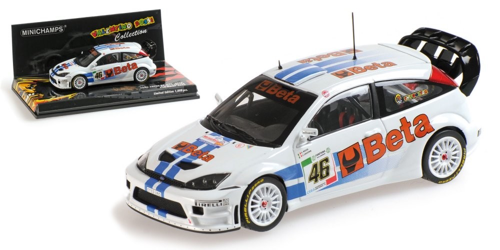 voiture miniature FORD FOCUS RS WRC MINICHAMPS