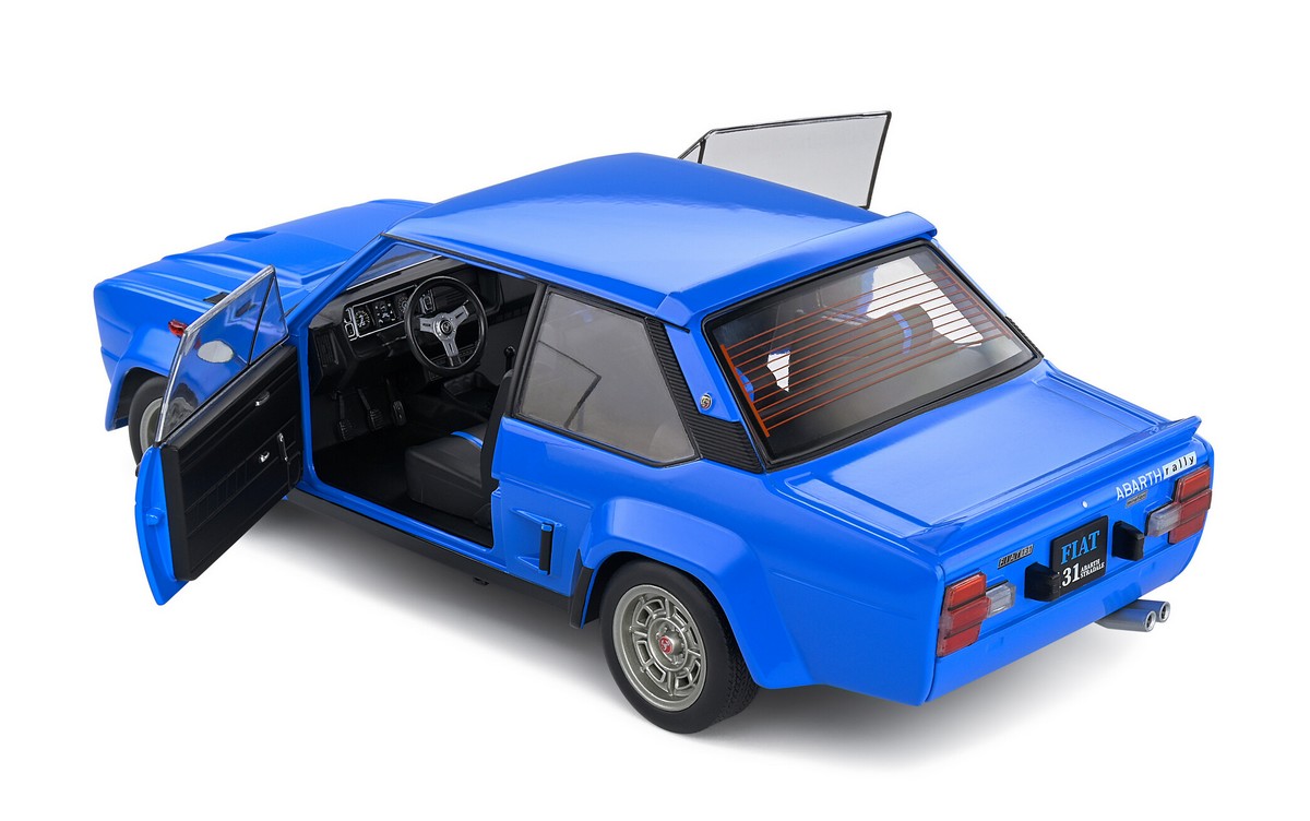 FIAT 131 ABARTH 1980 (bleu)