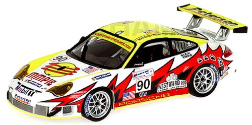 PORSCHE.911.GT3-RSR Bergmeister.Long.Bernhard 11ème.LE.MANS.2005