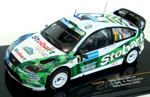 voiture miniature FORD FOCUS RS07 ixo