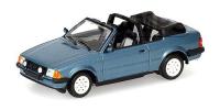 FORD ESCORT III cabriolet 1983 (bleu m&eacute;tal)