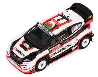 voiture miniature FORD FIESTA WRC Evans IXO