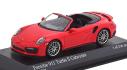 PORSCHE 911 TURBO S CABRIOLET 2016 (rouge)