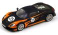 PORSCHE 918 SPYDER WEISSACH 2013 (noir mat & orange)